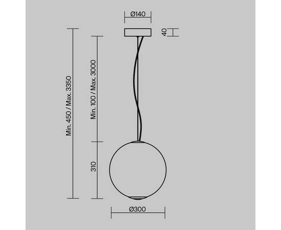 Подвесной светильник Maytoni Bruma MOD397PL-L15CH3K, изображение 9