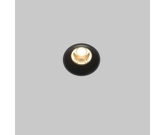 Встраиваемый светильник Maytoni Round DL058-7W2.7K-TRS-B, изображение 3