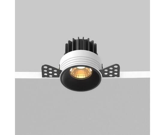 Встраиваемый светильник Maytoni Round DL058-7W2.7K-TRS-B, изображение 4