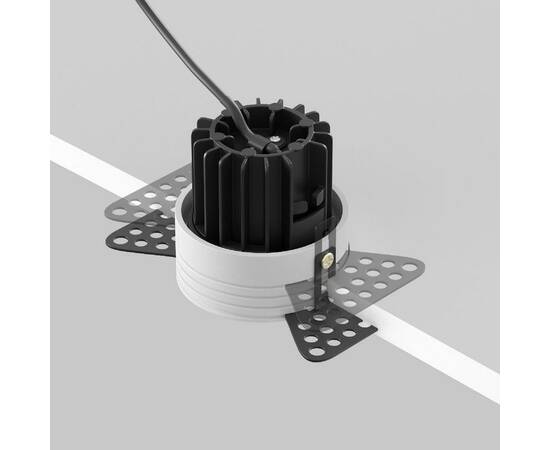 Встраиваемый светильник Maytoni Round DL058-7W2.7K-TRS-B, изображение 6