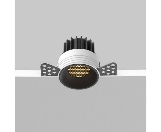 Встраиваемый светильник Maytoni Round DL058-7W2.7K-TRS-B, изображение 9