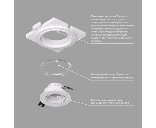 Закладная панель Denkirs Scb DK3020/61-SCB, изображение 2