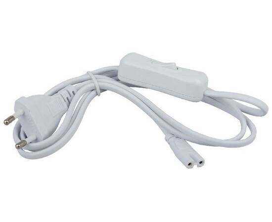 Сетевой шнур c выключателем Эра LLED-A-CABLE-1.5m-SW-W Б0025694