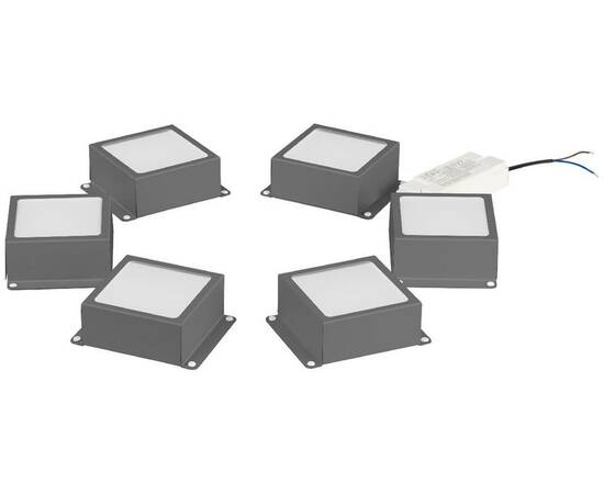 Встраиваемый светильник (комплект из 6 шт.) Эра SPO-646-3-4K-S6 Б0062991