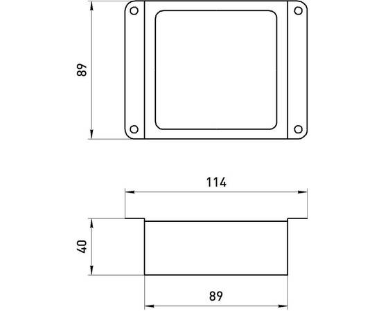 Встраиваемый светильник (комплект из 6 шт.) Эра SPO-646-3-4K-S6 Б0062991, изображение 9