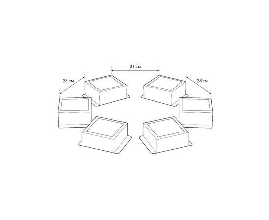 Встраиваемый светильник (комплект из 6 шт.) Эра SPO-646-3-4K-S6 Б0062991, изображение 10
