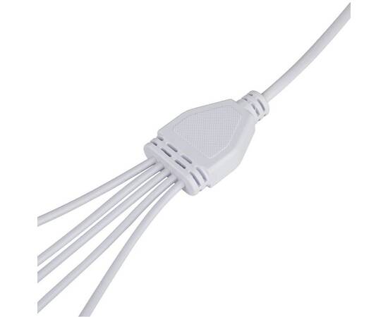 Разветвитель сетевой для линейных светильников Эра Разветвитель 5х IEC C5 2 м Б0059055, изображение 5