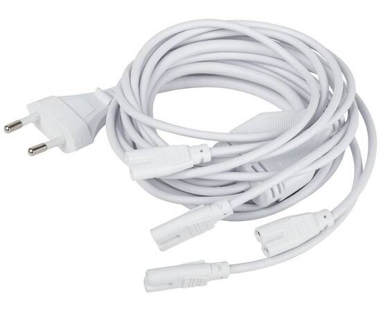 Разветвитель сетевой для линейных светильников Эра Разветвитель 4х IEC C7 2 м Б0061036, изображение 3