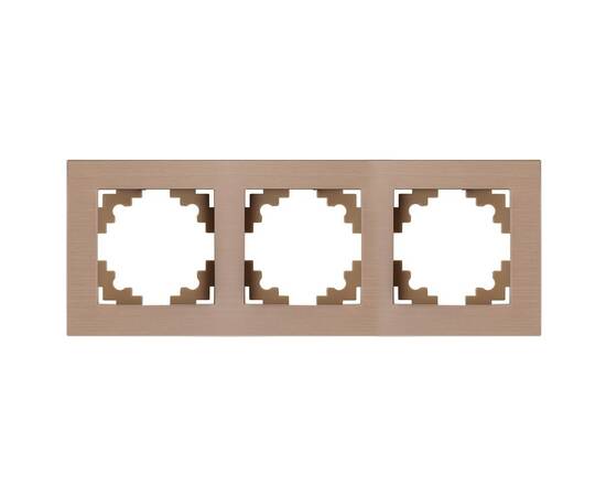 Рамка 3-местная Stekker Катрин MFR00-7003-02 50018