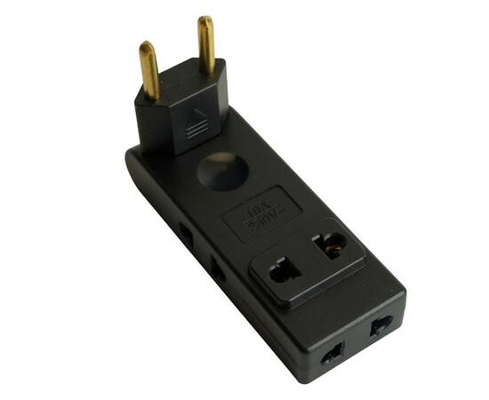 Разветвитель сетевой 4-местный б/з Stekker ADP10-24-22 50070