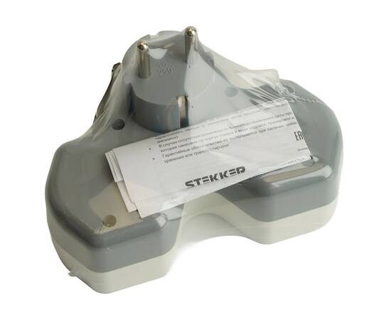 Разветвитель сетевой 2-местный с/з и USB+Type C Stekker ADP16-15-20 50071, изображение 8