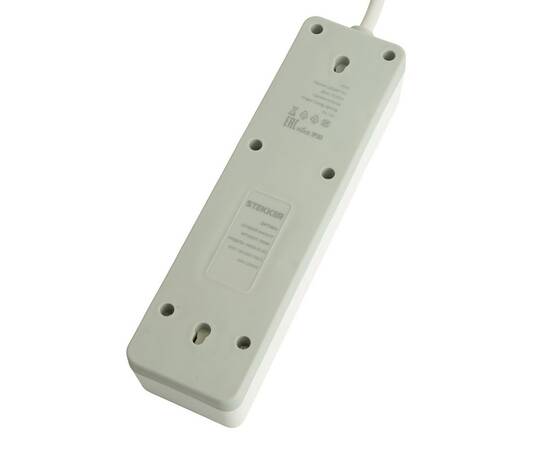Сетевой фильтр 3-местный с/з Stekker Optima HM20-31-05 50088, изображение 3