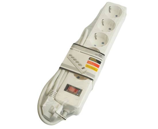 Сетевой фильтр 4-местный с/з Stekker Optima HM20-41-02 50089, изображение 9