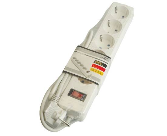 Сетевой фильтр 4-местный с/з Stekker Optima HM20-41-05 50091, изображение 9