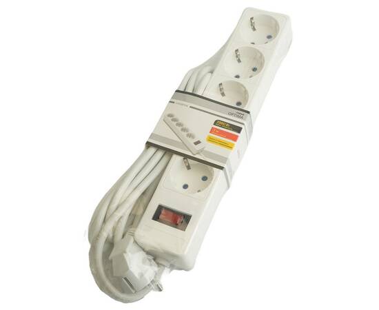 Сетевой фильтр 5-местный с/з Stekker Optima HM20-51-03 50093, изображение 7