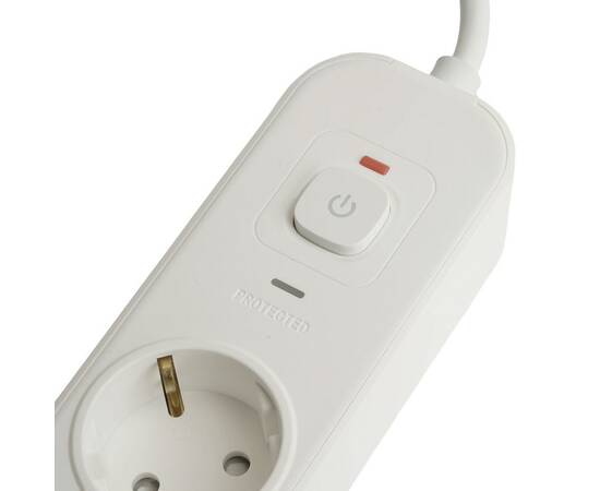 Сетевой фильтр 5-местный с/з и 2 USB-A+2 Type-C Stekker Nova HM21-51-02 50102, изображение 3