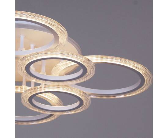 Потолочная люстра Reluce 09812-3.3-4+4A WH (RGB), изображение 7