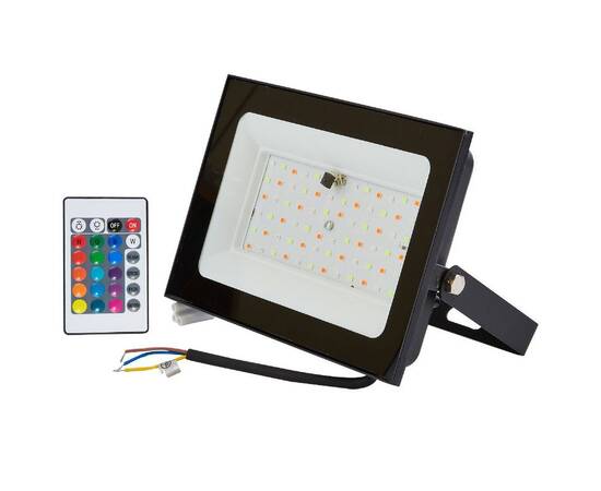 Прожектор Uniel ULF-F60-50W/RGB IP65 200-240В BLACK N1 UL-00011855