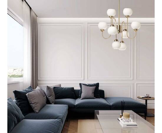 Люстра на штанге De Markt Оливия 306016208, изображение 11