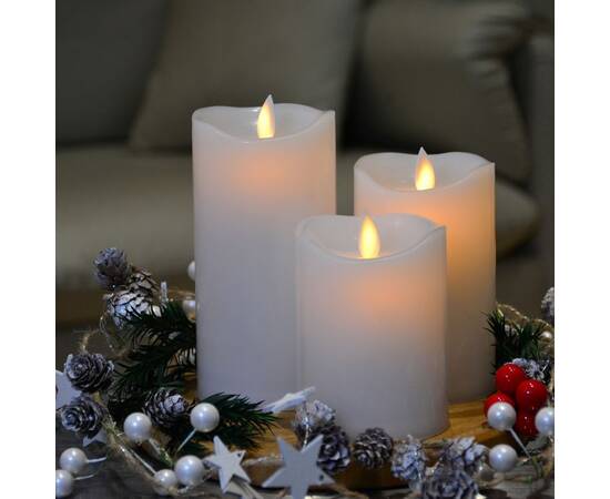 Фигурка светодиодная Свеча Uniel ULD-F065 WW RC CANDLE SET3 UL-00012459, изображение 5