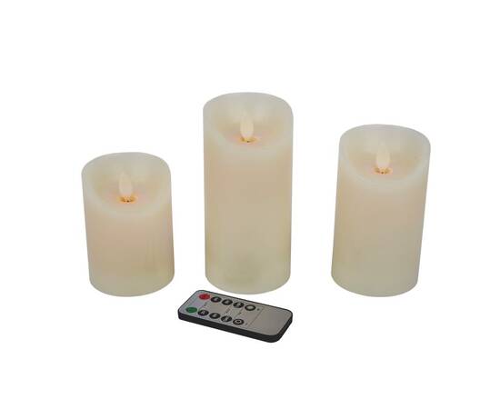 Фигурка светодиодная Свеча Uniel ULD-F065 WW RC CANDLE SET3 UL-00012459