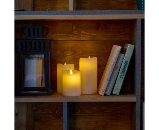 Фигурка светодиодная Свеча Uniel ULD-F065 WW RC CANDLE SET3 UL-00012459, изображение 2