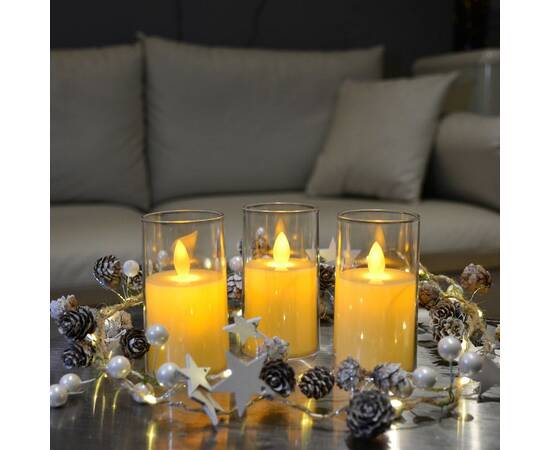 Фигурка светодиодная Свеча Uniel ULD-F064 WW CANDLE SET3 UL-00012456, изображение 8