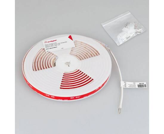 Светодиодная герметичная лента Arlight COB-PS-X480-12mm 24V White6000 (15 W/m, IP67, TWP100, 5m) 041, изображение 4