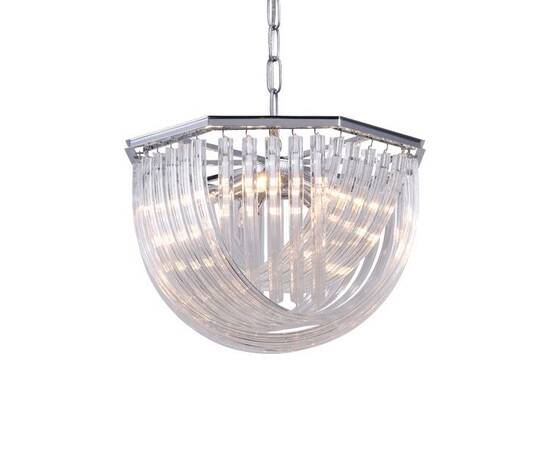 Подвесная люстра Delight Collection Murano Glass KR0116P-5R/A chrome