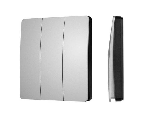 Кнопочная панель Arlight KINETIC-801-22-3G-WP-SUF Silver (No battery, IP67, 433Mhz) 051683