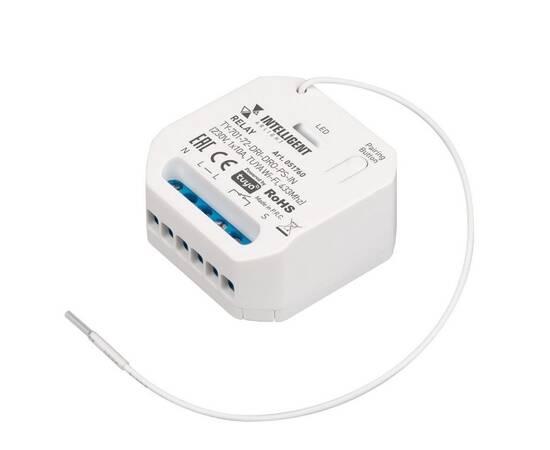 Релейный модуль Arlight TY-701-72-DRI-DRO-PS-IN (230V, 1x10A, TUYA Wi-Fi, 433Mhz) 051760
