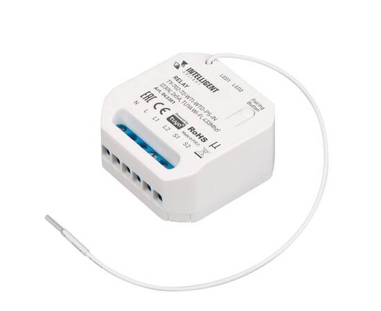 Релейный модуль Arlight TY-702-72-WTI-WTO-PS-IN (230V, 2x5A, TUYA Wi-Fi, 433Mhz) 043301