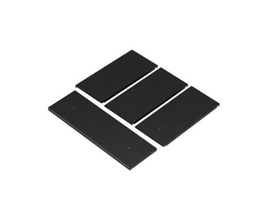 Накладка панели Arlight KNX-23-4G-SUF Black (Backlight) 051083, изображение 2