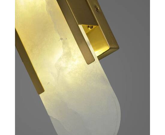 Настенный светильник Delight Collection Wall lamp F037/S gold/white, изображение 3