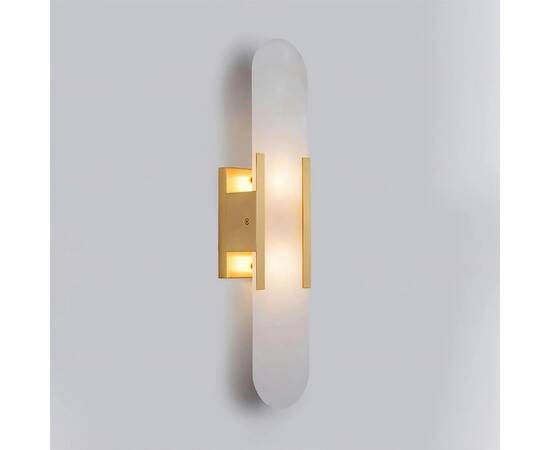 Настенный светильник Delight Collection Wall lamp F037/L gold/white, изображение 2