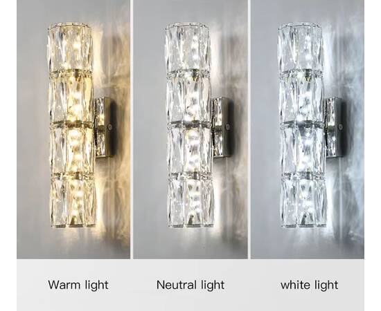 Настенный светильник Delight Collection Wall lamp A06W/4 silver/clear, изображение 8