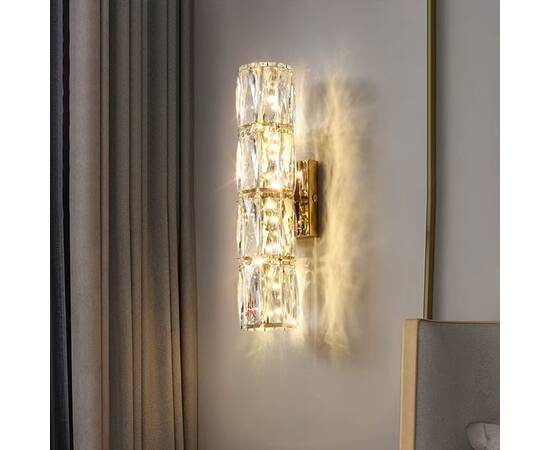 Настенный светильник Delight Collection Wall lamp A06W/4 gold/clear, изображение 3