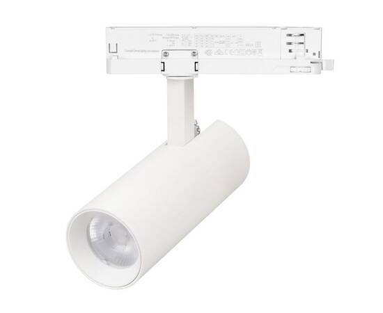 Трековый однофазный светильник Arlight LGD-GERA-2TR-R74-20W Warm3000 (WH, 55 deg, 230V) 055087