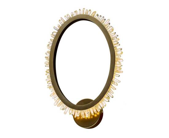 Настенный светильник Delight Collection Quartz Halo MB20020154-1A satin gold