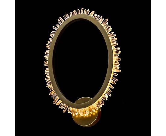 Настенный светильник Delight Collection Quartz Halo MB20020154-1A satin gold, изображение 3