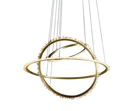 Подвесная люстра Delight Collection Quartz Halo MD20020154-3A satin gold