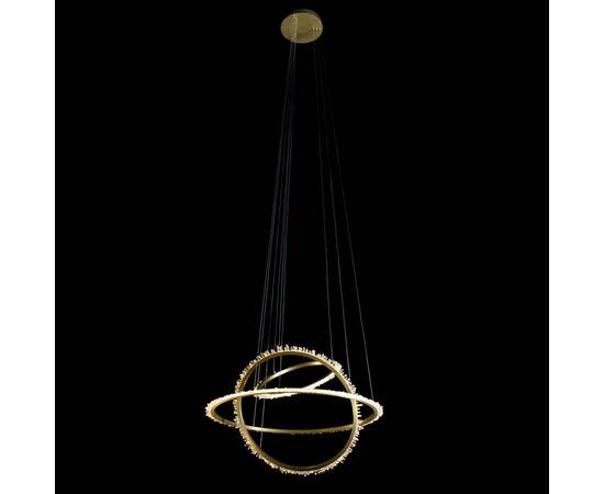 Подвесная люстра Delight Collection Quartz Halo MD20020154-3A satin gold, изображение 2