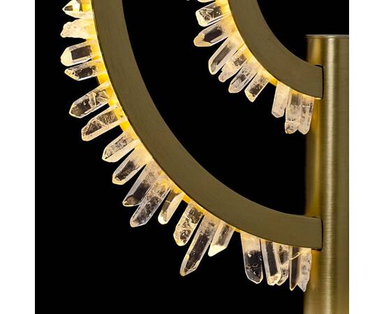 Настольная лампа Delight Collection Quartz Halo MT20020154-2A satin gold, изображение 3