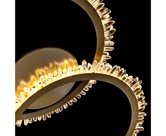 Потолочная люстра Delight Collection Quartz Halo MX20020154-2A satin gold, изображение 2