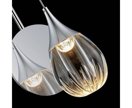 Бра Delight Collection Stilla MB24001004-1A chrome/clear, изображение 2