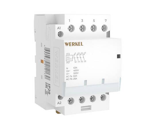 Контактор модульный Werkel W943M63O 4690389212130 a069478