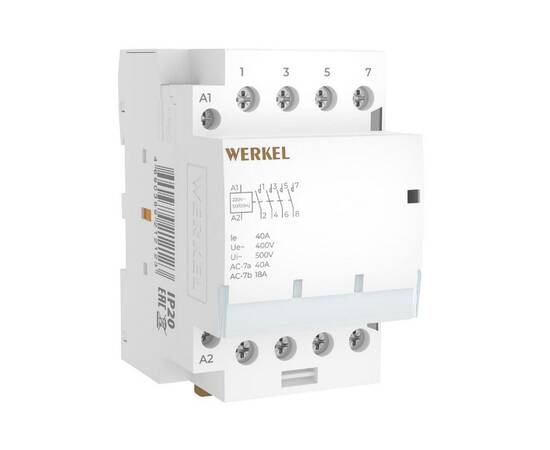 Контактор модульный Werkel W943M40O 4690389212123 a069477