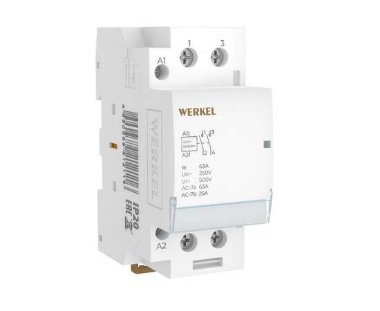 Контактор модульный Werkel W942M63O 4690389212116 a069476