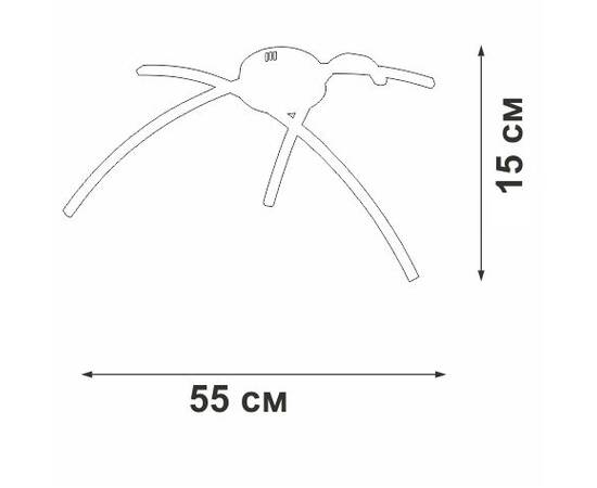 Потолочный светильник Vitaluce V2513DT-0/3PL, изображение 2