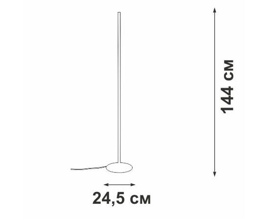 Торшер Vitaluce V2690-0/1P, изображение 4